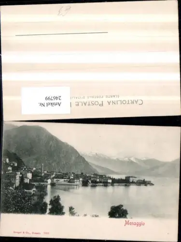 246799,Lombardia Como Menaggio Totale pub Stengel u. Co 7051