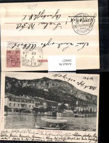 246827,Lombardia Brescia Pension Hotel Salo Ruderboot