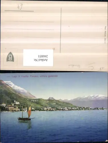 246851,Lombardia Brescia Lago di Garda Fasano veduta generale Totale