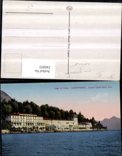 246853,Lombardia Como Lago di Como Cadenabbia Grand Hotel Belle Vue