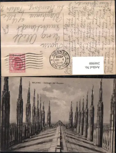 246900,Lombardia Milano Mailand Dettagli del Duomo Dach Türme am Dom