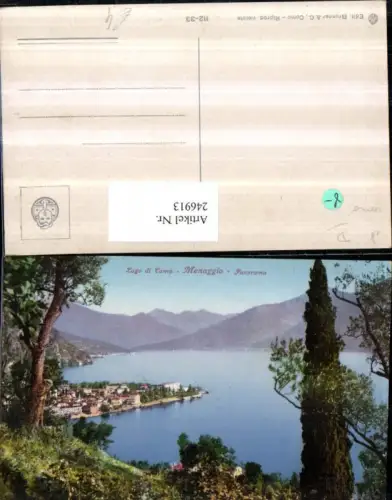 246913,Lombardia Como Lago di Como Menaggio Panorama Totale