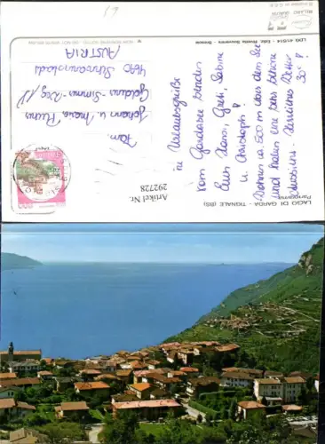 292728,Lombardia Brescia Lago di Garda Gardasee Tignale Panorama Totale