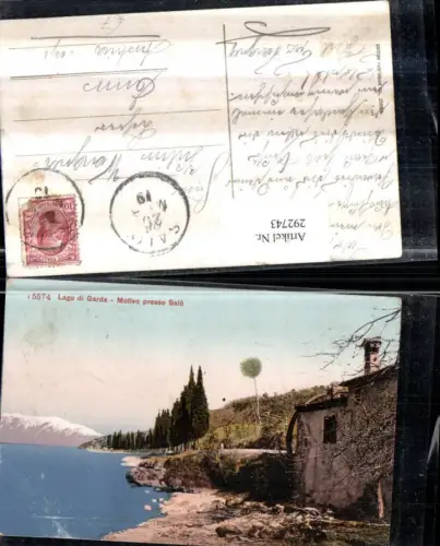 292743,Lombardia Brescia Lago di Garda Gardasee Motivo presso Salo Partie