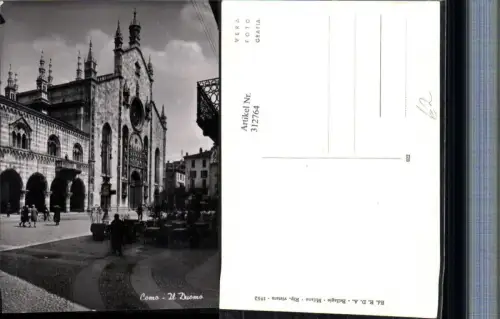 312764,Lombardia Como Il Duomo Kirche