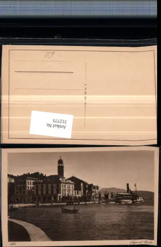 312775,Lombardia Brescia Lago di Garda Salo Teilansicht Dampfer Boot