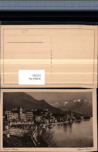 312781,Lombardia Brescia Lago di Garda Gardone Riviera Totale Bergkulisse