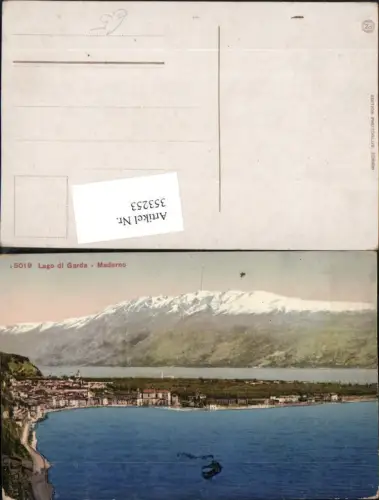 353253,Lombardia Brescia Toscolano-Maderno Totale Bergkulisse