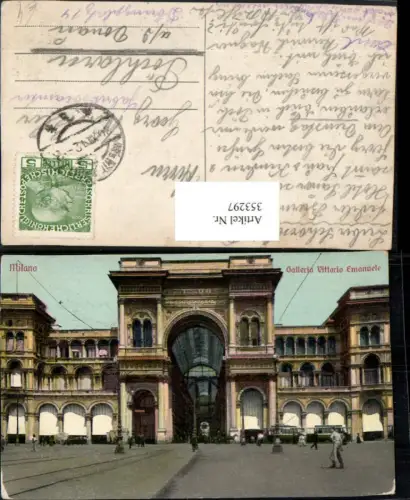 353297,Lombardia Milano Mailand Galleria Vittorio Emanuele Einkaufspassage