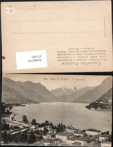 371347,Lombardia Como Lago di Como Comer See Bergkulisse