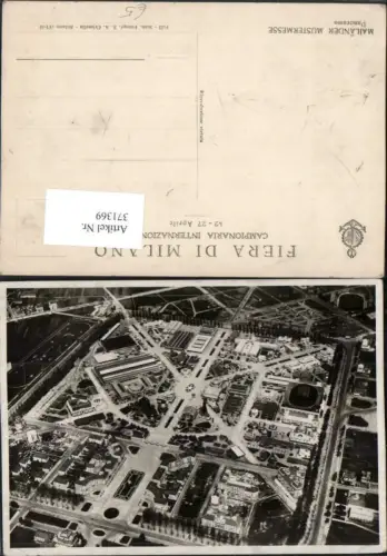 371369,Lombardia Milano Mailand Mailänder Mustermesse Panorama