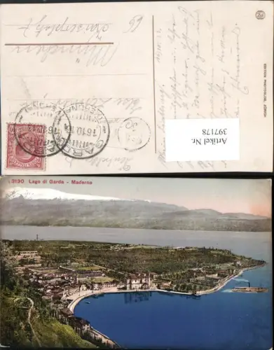 397178,Lombardia Brescia Lago di Garda Maderno Totale Bergkulisse