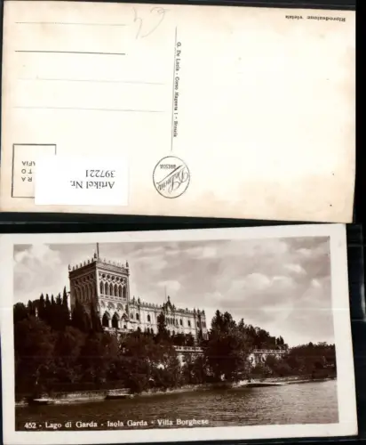 397221,Lombardia Brescia Lago di Garda Isola Garda Villa Borghese