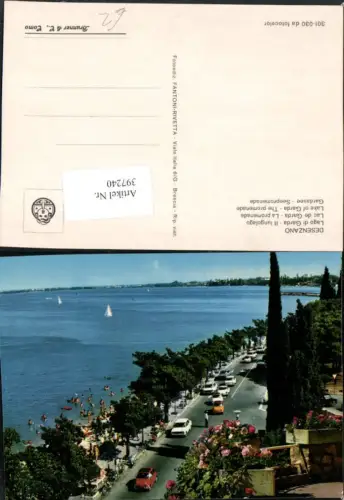 397240,Lombardia Brescia Desenzano Lago di Garda Il lungolago Promenade