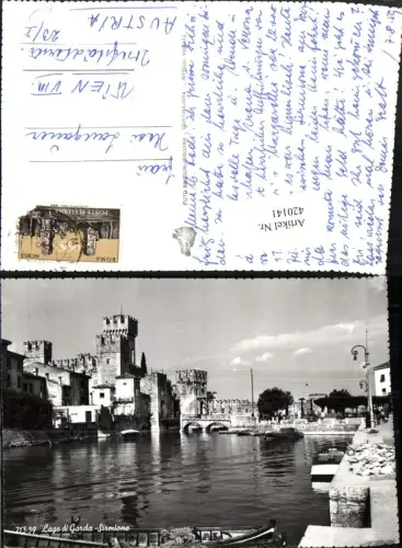420141,Lombardia Brescia Lago di Garda Sirmione Burg