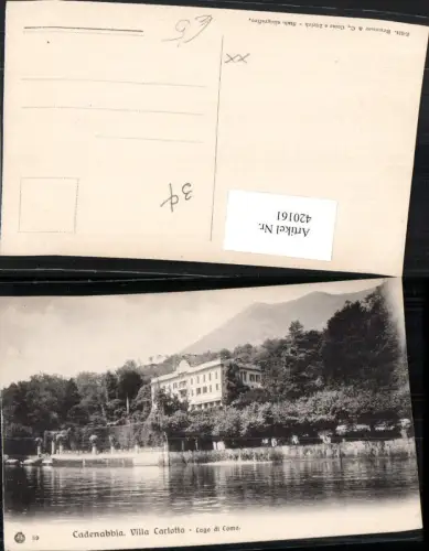 420161,Lombardia Como Lago di Como Cadenabbia Villa Carlotta