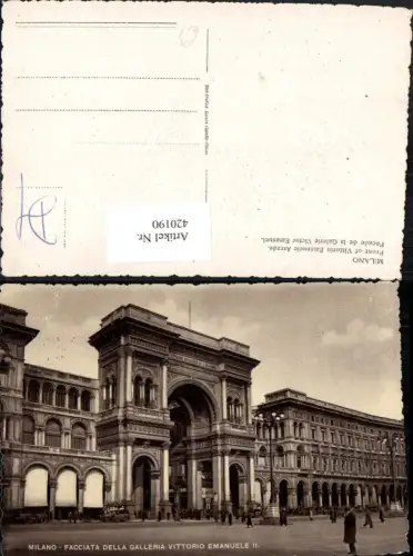 420190,Lombardia Milano Mailand Galleria Vittorio Emanuele Einkaufszentrum