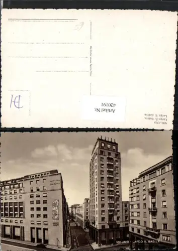 420191,Lombardia Milano Mailand Largo S. Babila Straße