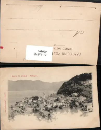 420197,Lombardia Como Lago di Como Bellagio Totale
