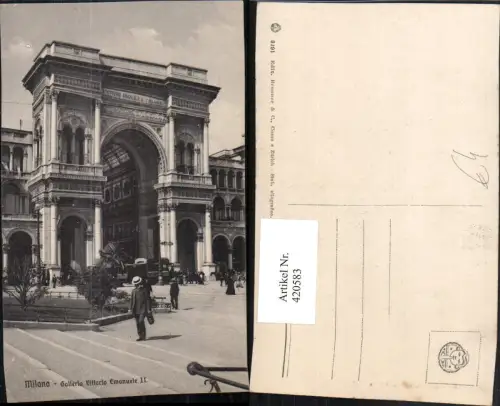 420583,Lombardia Milano Mailand Galleria Vittorio Emanuele Einkaufszentrum