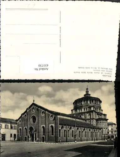 435730,Lombardia Milano Mailand Chiesa delle Grazie Kirche