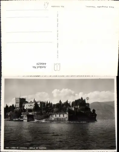 446629,Lombardia Brescia Lago di Garda Isola del Garda Insel