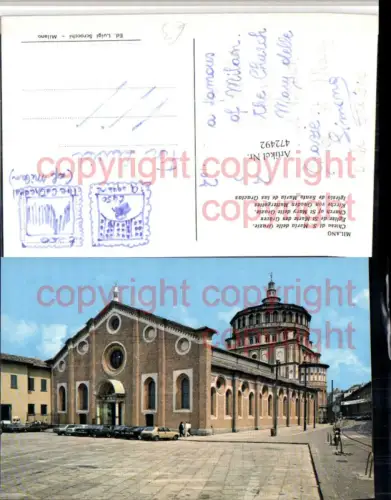 472492,Lombardia Milano Chiesa di S. Maria delle Grazie Kirche