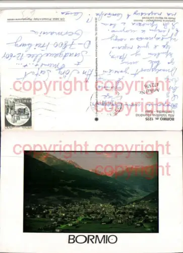 472576,Lombardia Sondrio Bormio Totale Bergkulisse