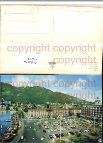472583,Lombardia Como Piazza Cavour Teilansicht Platz