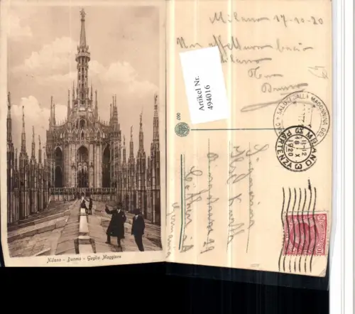 494016,Lombardia Milano Mailand Guglia Maggiore Dom Türme