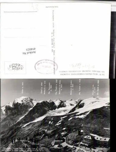 494025,Lombardia Sondrio Bormio Passo Stelvio Rifugio Livrio Bergkulisse