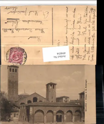 494034,Lombardia Milano Mailand Chiesa di S. Ambrogio Kirche