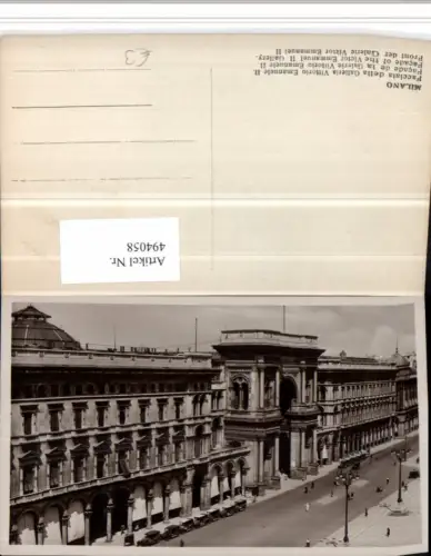494058,Lombardia Milano Mailand Galleria Vittorio Emanuele Galerie