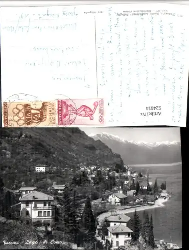 524614,Lombardia Lecco Lago di Como Vassena Totale Bergkulisse