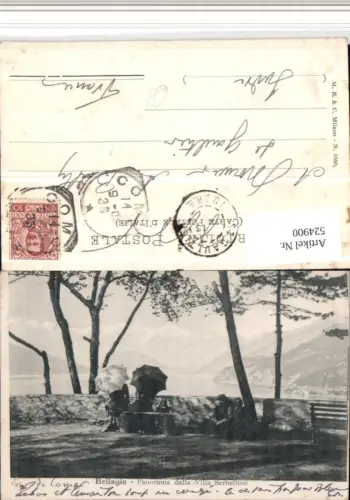 524900,Lombardia Como Bellagio Panorama dalla Villa Serbelloni Schirme