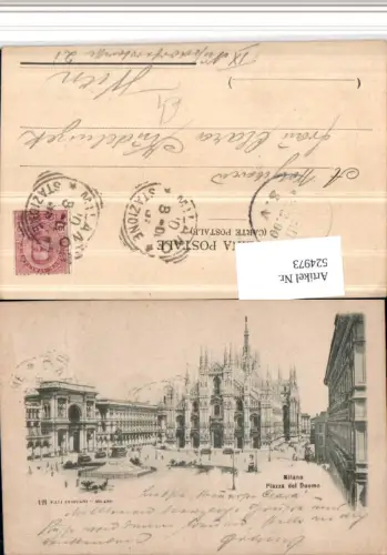 524973,Lombardia Milano Mailand Piazza del Duomo Dom