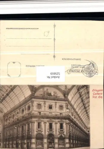 525019,Lombardia Milano Mailand Ottagono galleria Vittoria