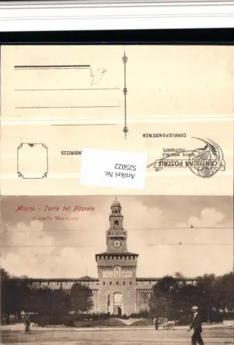 525022,Lombardia Milano Mailand Torre del Filarete