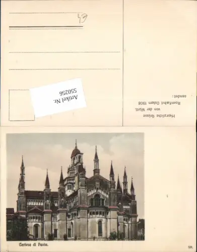 550256,Lombardia Pavia pub Württembergische Romfahrt 1908