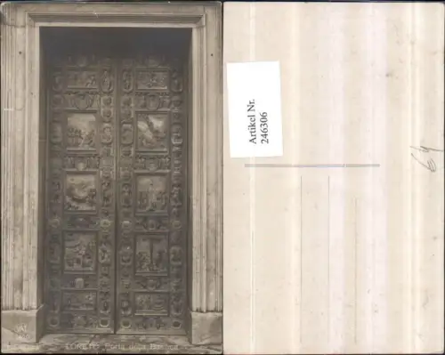 246306,Loreto Porta della Basilica Kirchenportal