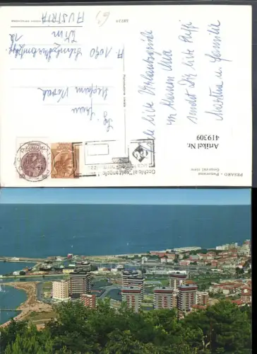 419309,Marche Pesaro Panorama Teilansicht