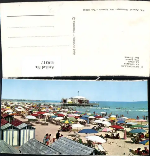 419317,Marche Ancona Senigallia Spiaggia Strand Strandleben Seebrücke