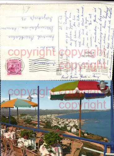 472620,Marche Pesaro Panorama da Gabicce Monte Terrasse Ausblick