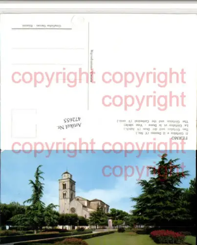 472655,Marche Fermo Il Girfalco e il Duomo Kirche