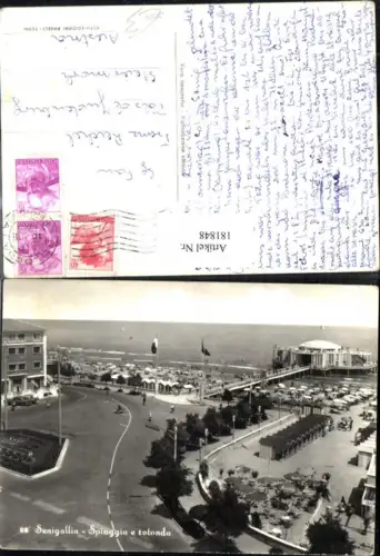 181848,Molise Senigallia Spiaggia e rotonda Strand