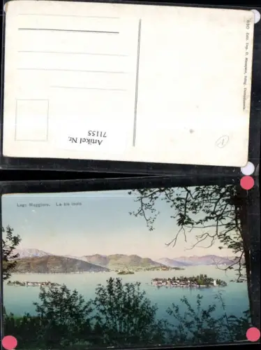71155,Lago Maggiore La tre Isole