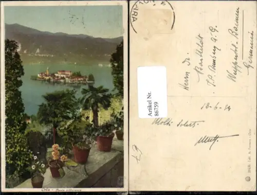 86759,Orta Punto pittoresco Piemonte