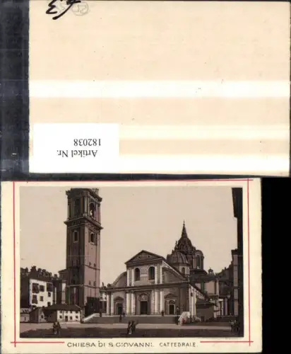 182038,Piemonte Chiesa di S. Giovanni Cattedrale