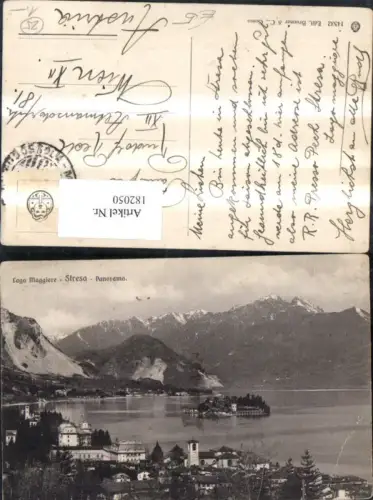 182050,Piemonte Lago Maggiore Stresa Panorama
