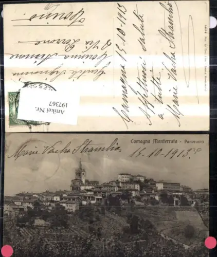 197367,Piemonte Camaga Monferrato Panorama